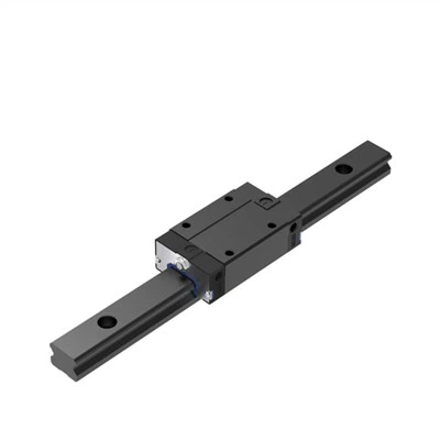 Rel panduan bantalan linear pelapis kromium hitam